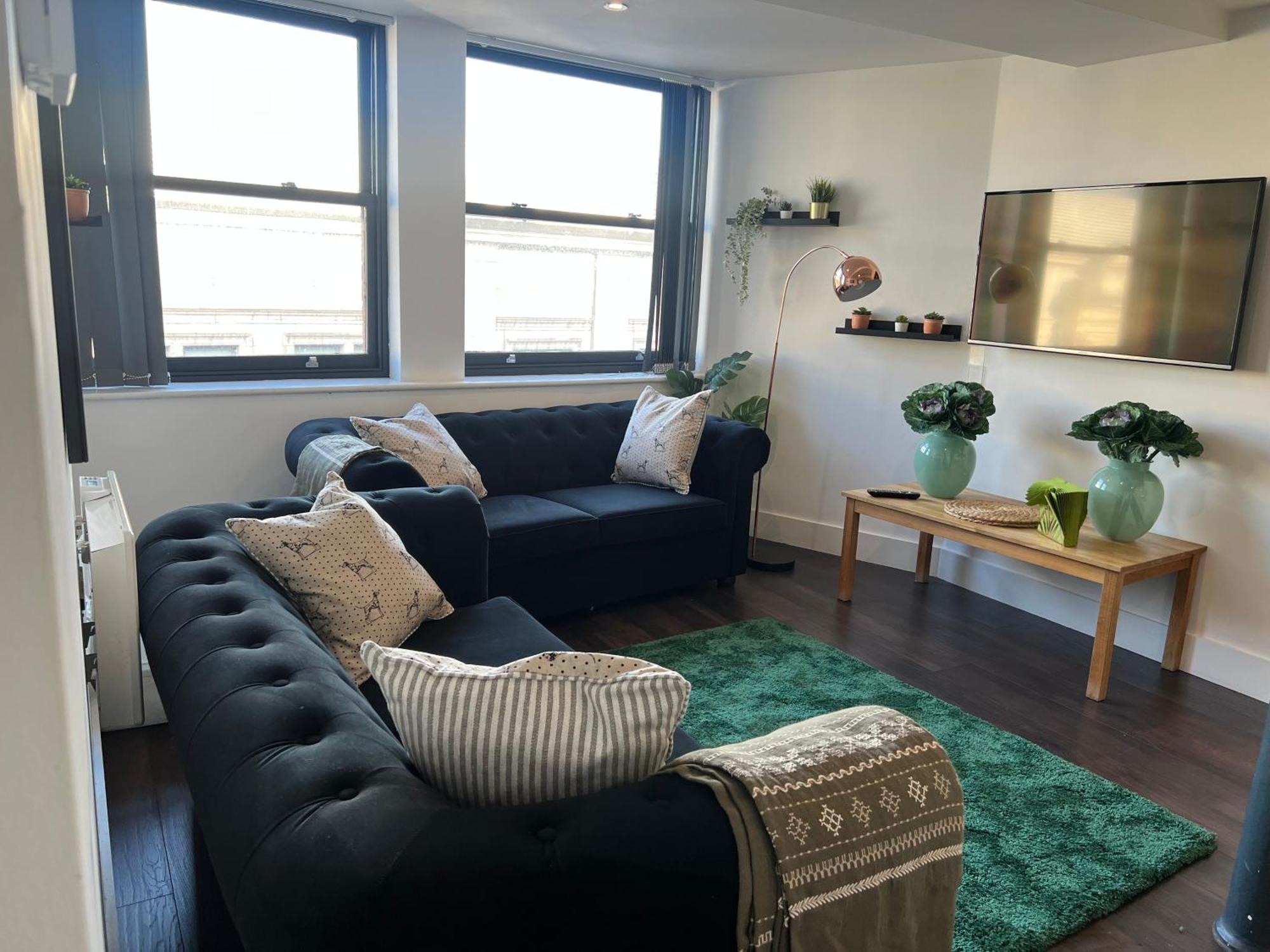 Mathew Street 1 Bed Apt Sleeps 6 Liverpool Bagian luar foto